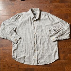 Barbour Comfort Fit Button-Down Shirt Men’s Size L (UK XL / EU XL) Checked Plaid